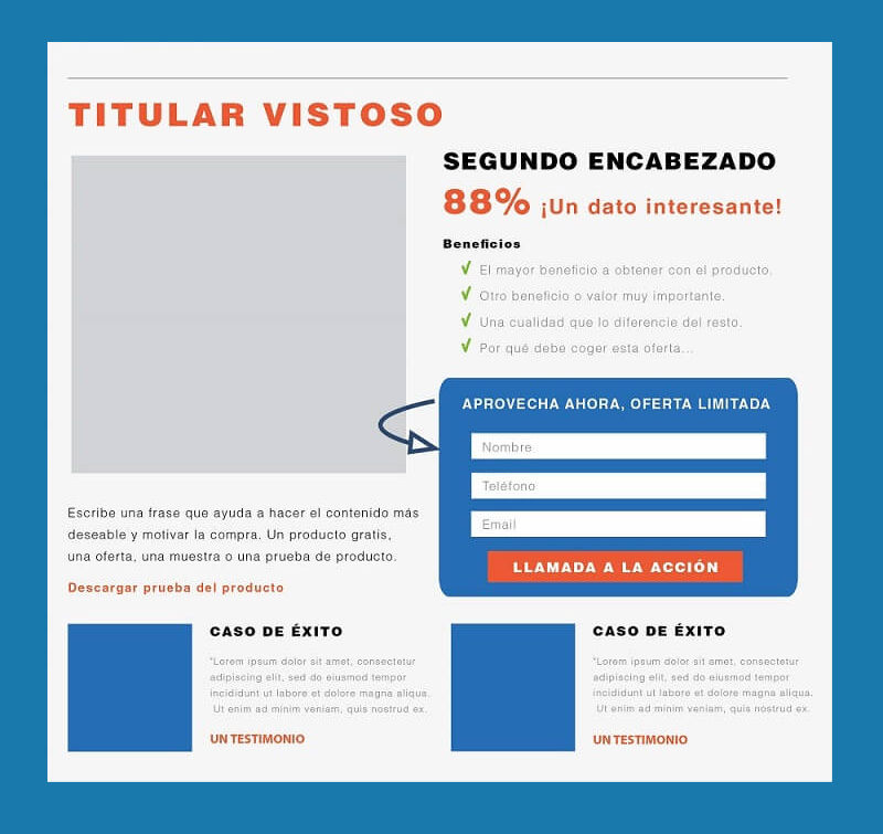 landing page perfecta