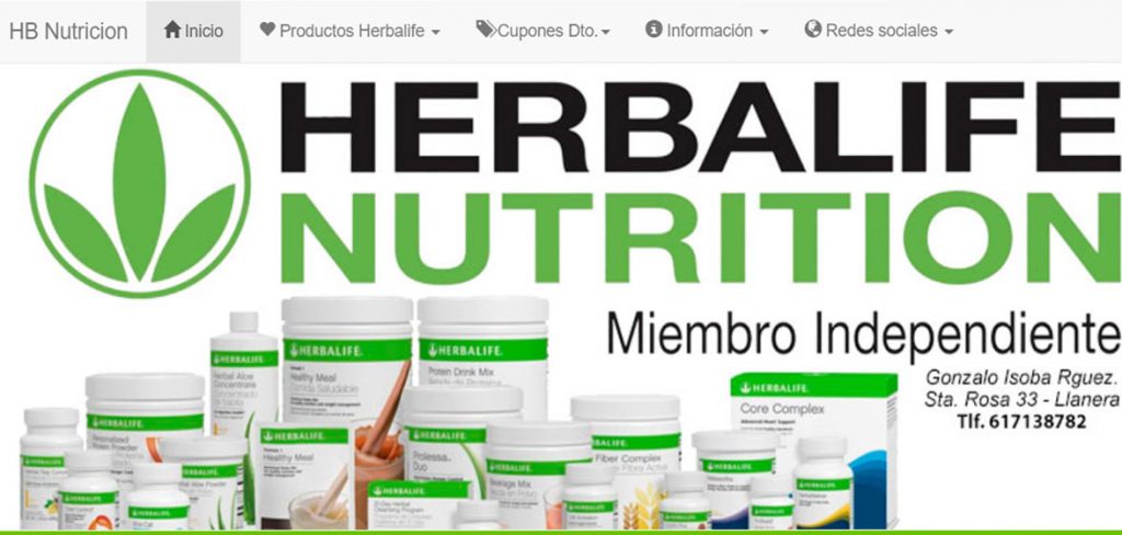 SEO para HB Nutrición - Productos Herbalife