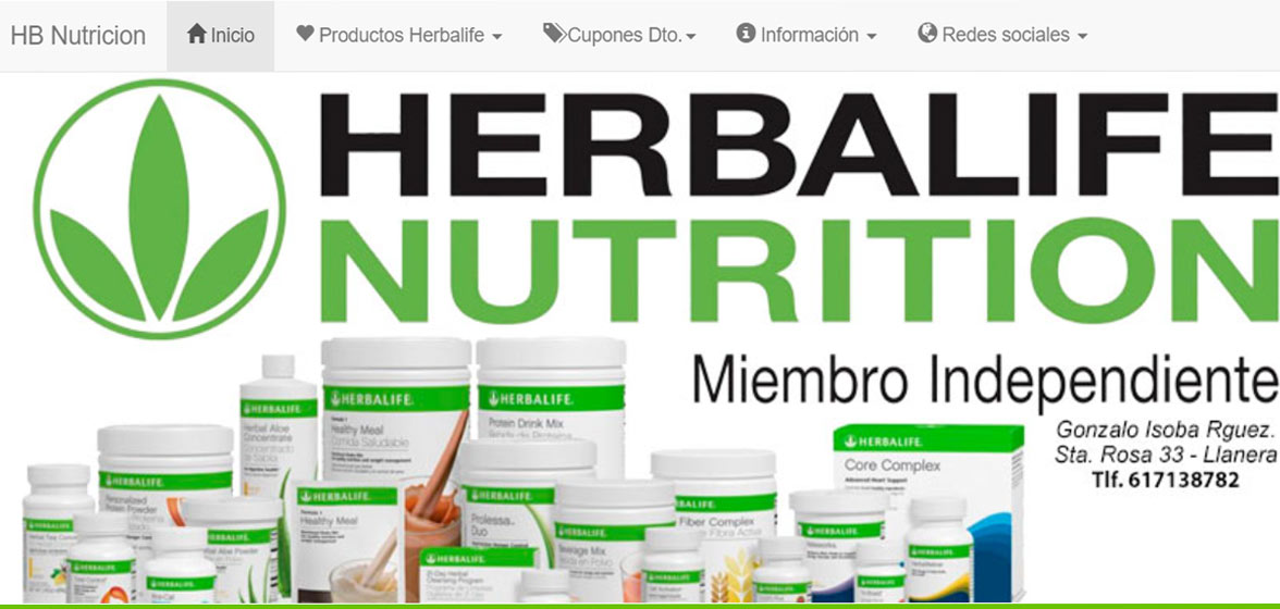 SEO para HB Nutrición - Productos Herbalife